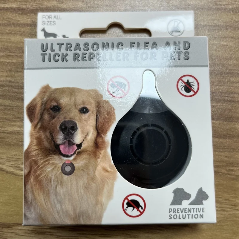 Ultraschall-Floh- und Zeckenvertreiber für Haustiere – Mückenschutz – Insektenschutz – Insektenschutz – Ultraschall-Schädlingsvertreiber – Floh- und Zeckenprävention für Katzen und Hunde – Floh- und Zeckenbekämpfung bei Hunden.