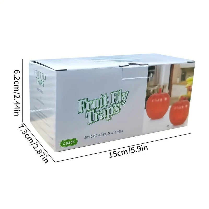 Beseitigen Sie Mücken sofort – 2 Stück/Packung Mückenfänger für Küche und Zuhause