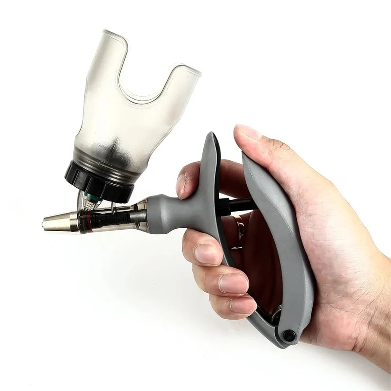 Automatische Veterinärkontinuierliche Spritze, Tierinjektion, verstellbare Impfspritze für Vieh, Vögel, Rinder, Schafe, Tierarzt