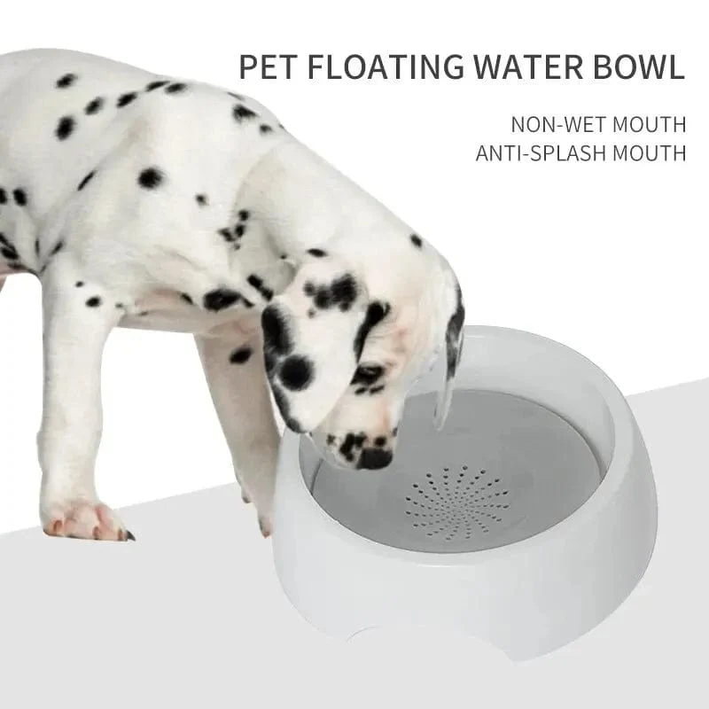 1.5 l Hunde-Trinkwassernäpfe, schwimmend, nicht benetzender Mund, Katze, langsam, Anti-Überlauf, tragbarer Wasser-Futterspender, große Kapazität