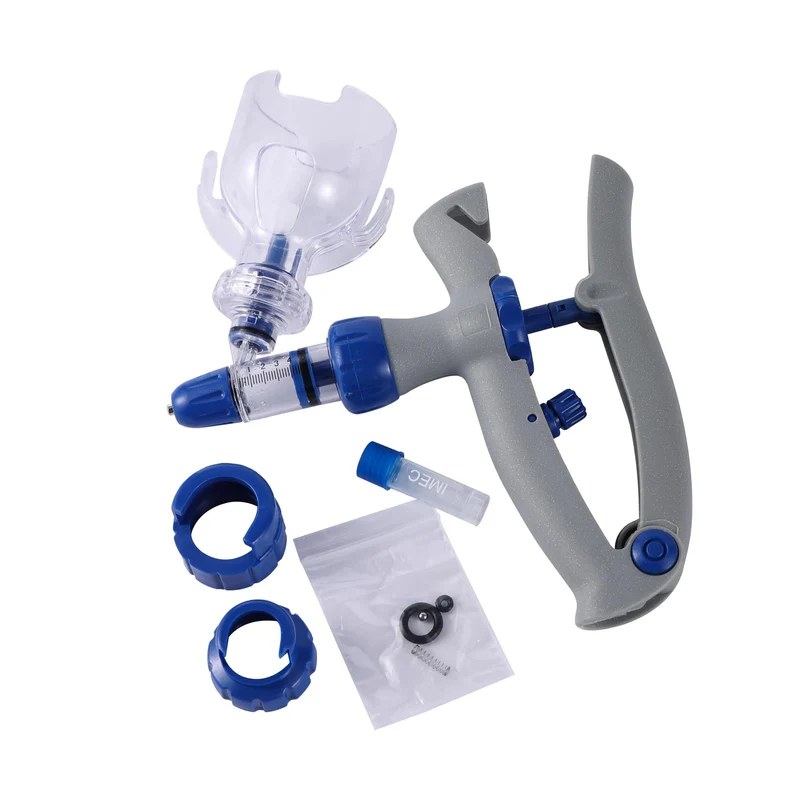 2 ml/5 ml/10 ml Automatische Veterinär-Kontinuierliche Spritze Tierinjektion Einstellbarer Impfstoff für Nutztiere Schweine Rinder Schafe Hühner