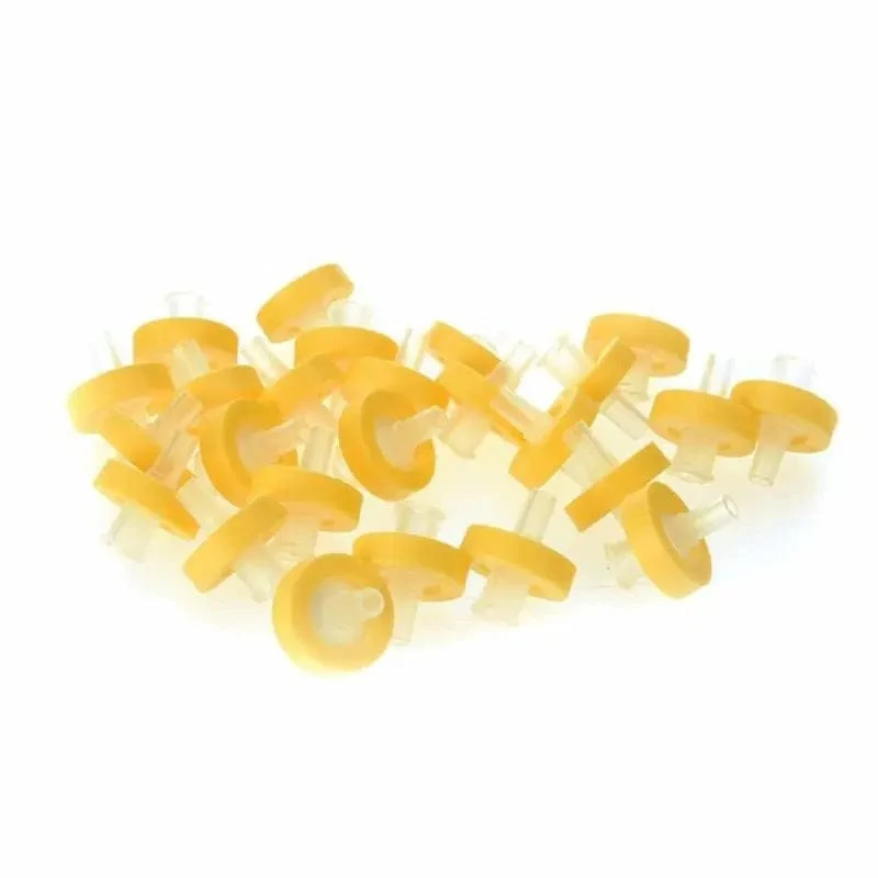 5/10/25 Stück PTFE PES MCE PVDF Nylon Industriespritzenfilter 13–33 mm 0.22–0.45 m Chemie-Laborartikel, zufällige Farbfiltermaske