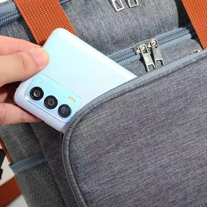Wiederverwendbare, doppellagige, isolierte Lunchtasche – perfekt für Arbeit, Picknick, Schule oder Reisen.