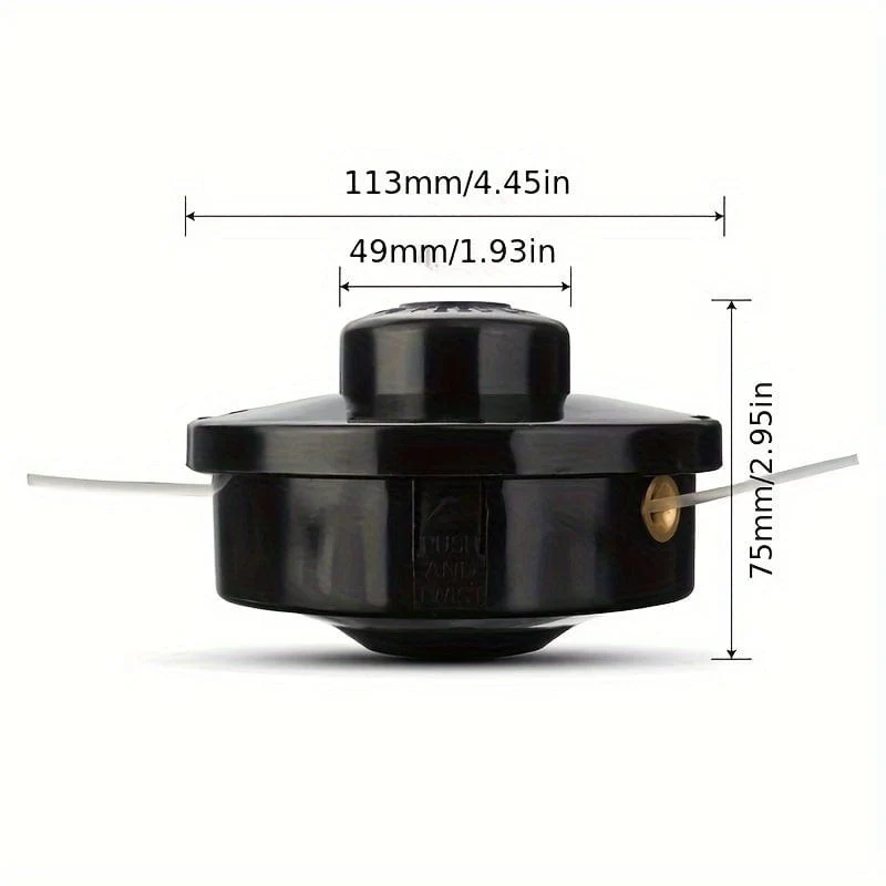 1pc Universal Gras Trimmer Linien, Pinsel Cutter Kopf, Gewinde Nylon Gras Schneiden Linie Kopf Für Rasenmäher, gartengeräte