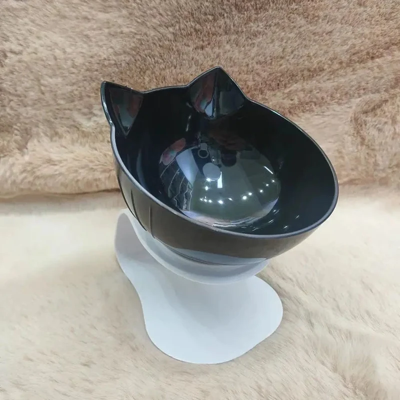 Rutschfeste Katzen-Einzel-Doppel-Haustiernäpfe mit Ständer, Futter- und Wassernäpfe, Neigungsständer, Futterspender für Katzen, Füttern von Kätzchenbedarf