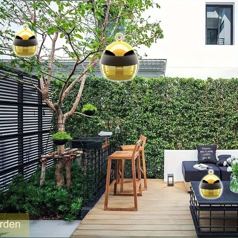 1 Stück, wirksame Lösung zur Bekämpfung von Wespen in Gärten und Obstgärten im Freien, Insektenfallen im Innen- und Außenbereich, Innen- und Außenküche, Pflanzen, Bäume, fliegende Insekten, Schädlingsbekämpfung
