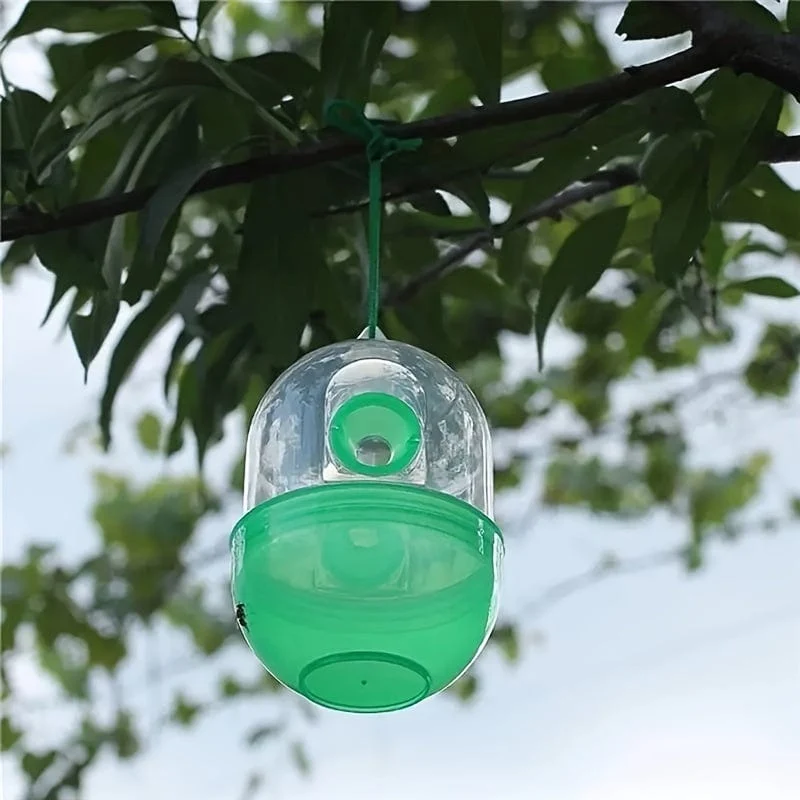 1/2 stücke Wiederverwendbare Outdoor Hängen Wasp Falle Fliegen Käfig Fang Honig Biene Bienenzucht Ausrüstung Werkzeug Bee Schädlingsbekämpfung Wasp
