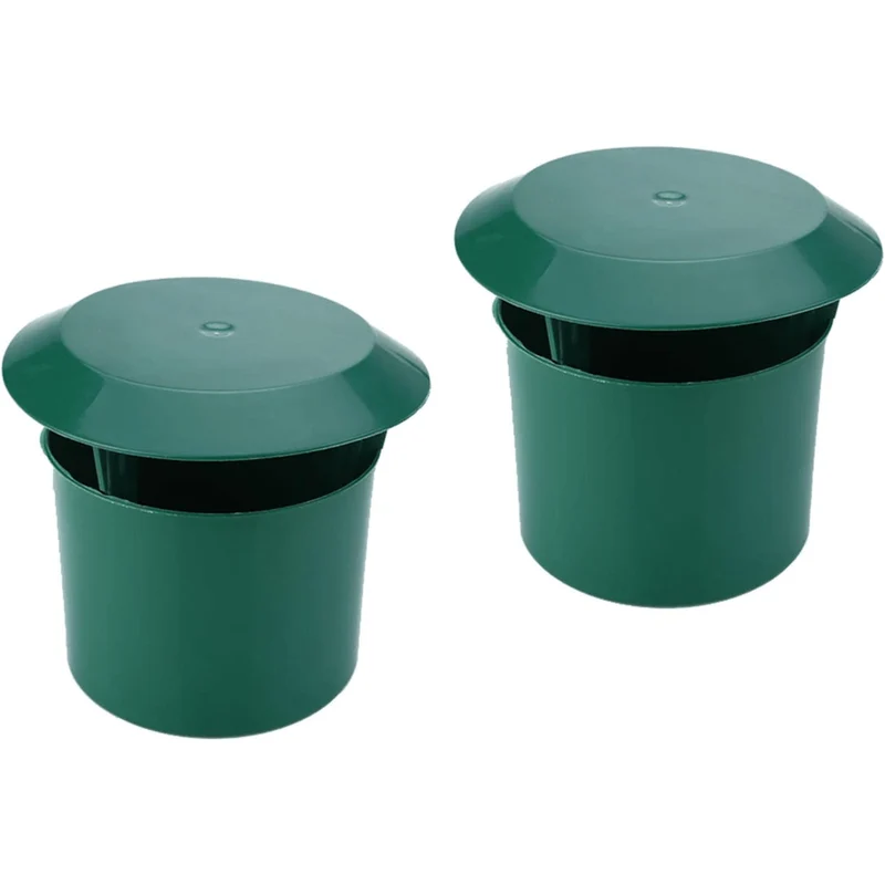2 Stück, Gartenschnecken- und Schneckenfalle, fangen Schnecken, Schnecken, umweltfreundlich, Spinnenfänger, wiederverwendbar, Garten- und Bauernhofschutz