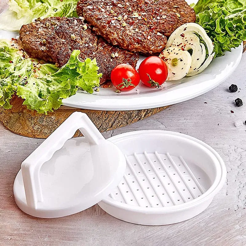 1 Stück Burgerpresse, Hamburgerpresse, Patty-Maker-Form, perfekt dimensionierte Burger-Formringe, leicht zu lösende Hamburger-Patty-Presse für BBQ-Grill-Zubehör