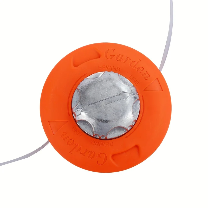 1 Stück Alloy Universal Twister Bump Feed Line Trimmerkopf Whipper Freischneider Freischneider, Gewindegröße M10x1.25 Linkshänder-Rasenmäher