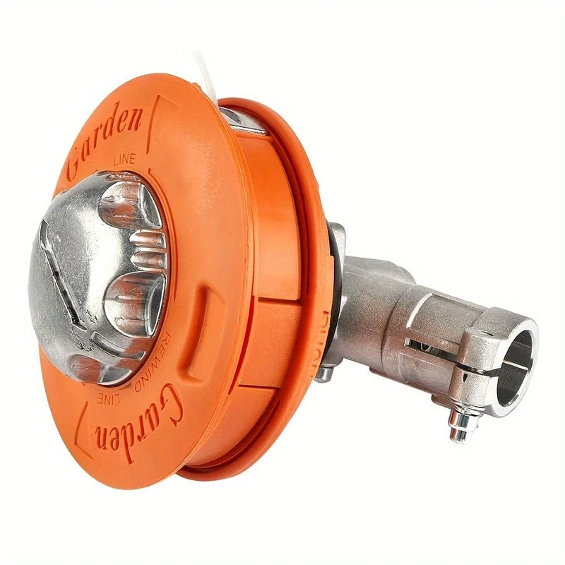 1 Stück Alloy Universal Twister Bump Feed Line Trimmerkopf Whipper Freischneider Freischneider, Gewindegröße M10x1.25 Linkshänder-Rasenmäher