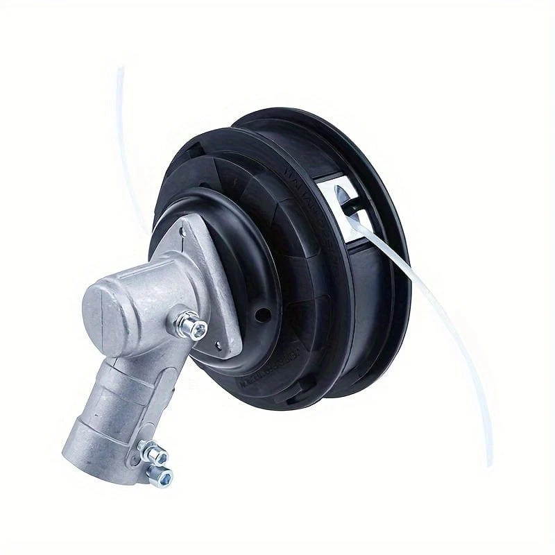 1 Stück Alloy Universal Twister Bump Feed Line Trimmerkopf Whipper Freischneider Freischneider, Gewindegröße M10x1.25 Linkshänder-Rasenmäher