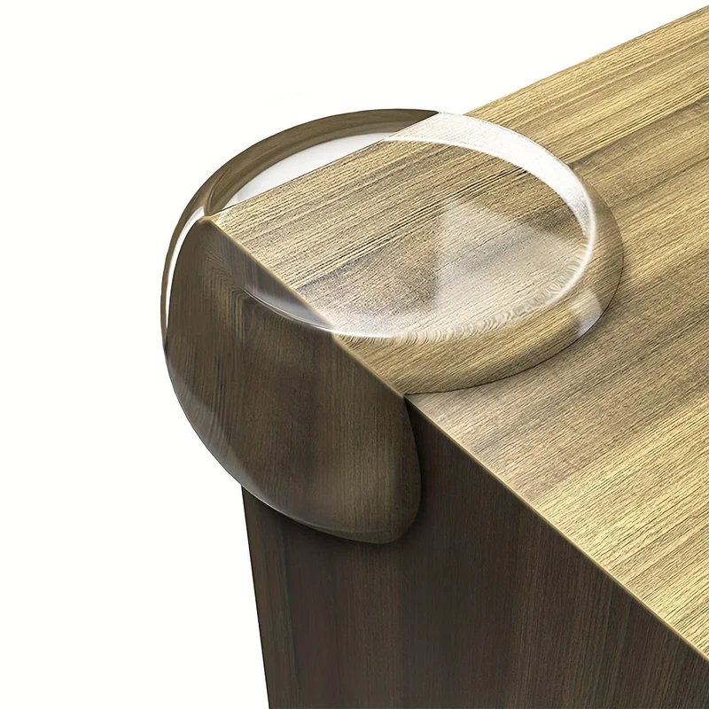 4 stücke Anti-kollision Tisch Ecke Pad Anti-kollision Sicherheit Schutzhülle Glas Couchtisch Weiche Silikon Verdickte Ecke Wrap