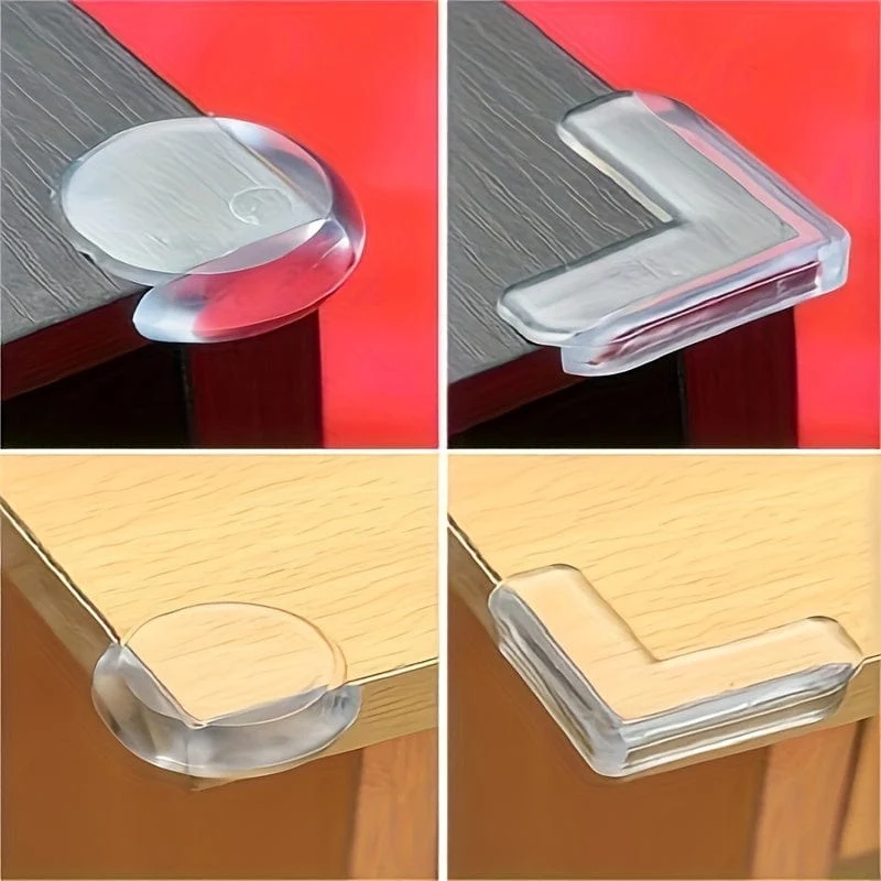 4 stücke Anti-kollision Tisch Ecke Pad Anti-kollision Sicherheit Schutzhülle Glas Couchtisch Weiche Silikon Verdickte Ecke Wrap