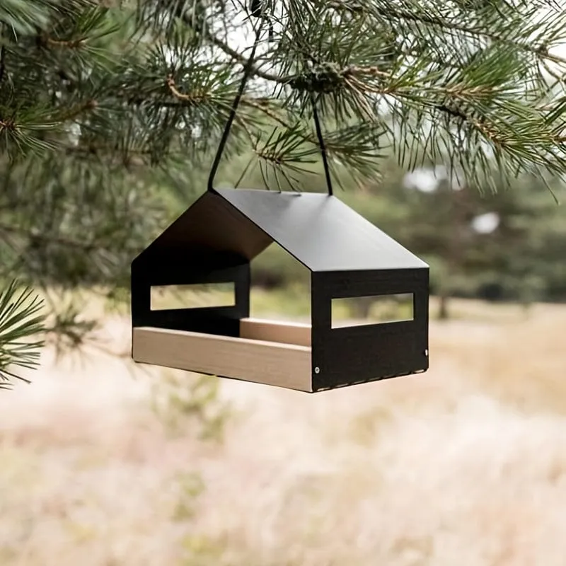 1 Stück Outdoor-Gartenarbeit hängendes Vogelhaus, Vogelnest, Gartendekoration, Kolibri-Futterspender, Hinterhof-Vogelbeobachtungs- und Wildtierbedarf