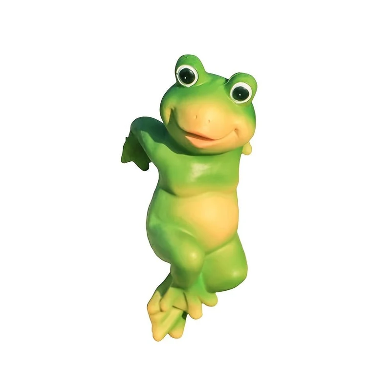 Niedliche Froschfiguren im 3er-Set: Verleihen Sie Ihrer Terrasse, Ihrem Rasen oder Ihrem Haus Spaß und Laune mit diesen hängenden Tierstatuen!
