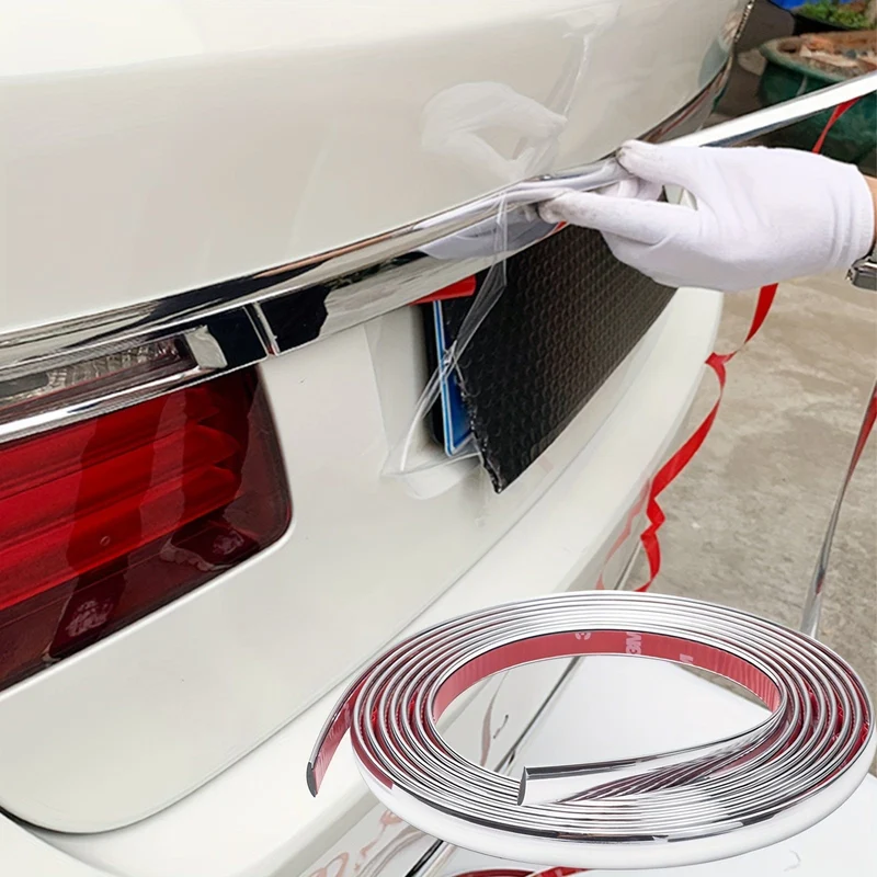 Auto-Zierstreifen, Autofenster, Chrom, heller Streifen, Galvanisierung, silbriger Streifen