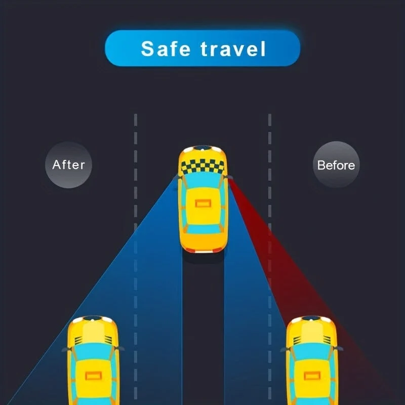 Neue 2 stücke Einstellbare Auto Blinden Fleck Glas Spiegel 360 Grad Seite Weitwinkel Rückspiegel Kleine Randlose Runde Spiegel sicheres Fahren