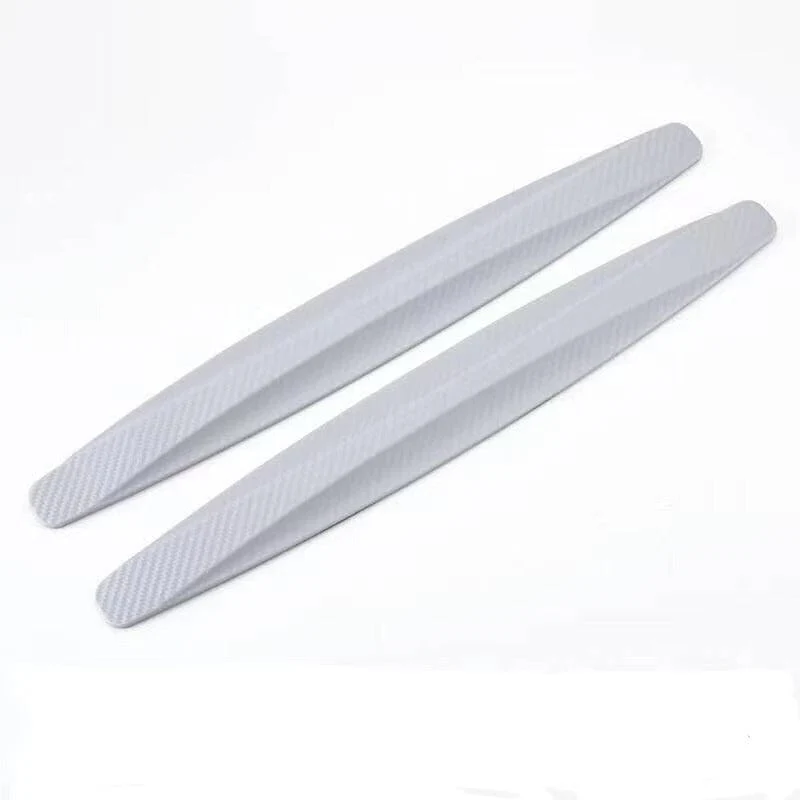 2PCS Universal Anti-Kollisions-Schutz, Gummi Auto vorne und hinten Ecke Stoßstange Schutz Lippe Anti-Kratz-Streifen Aufkleber Auto Produkt Zubehör