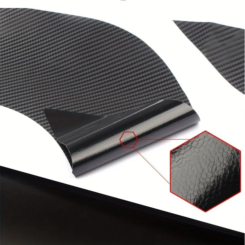 4 stücke Auto Tür Aufkleber Carbon Faser Kratzer Beständig Abdeckung Auto Griff Schutz Film Außen Styling Auto Zubehör