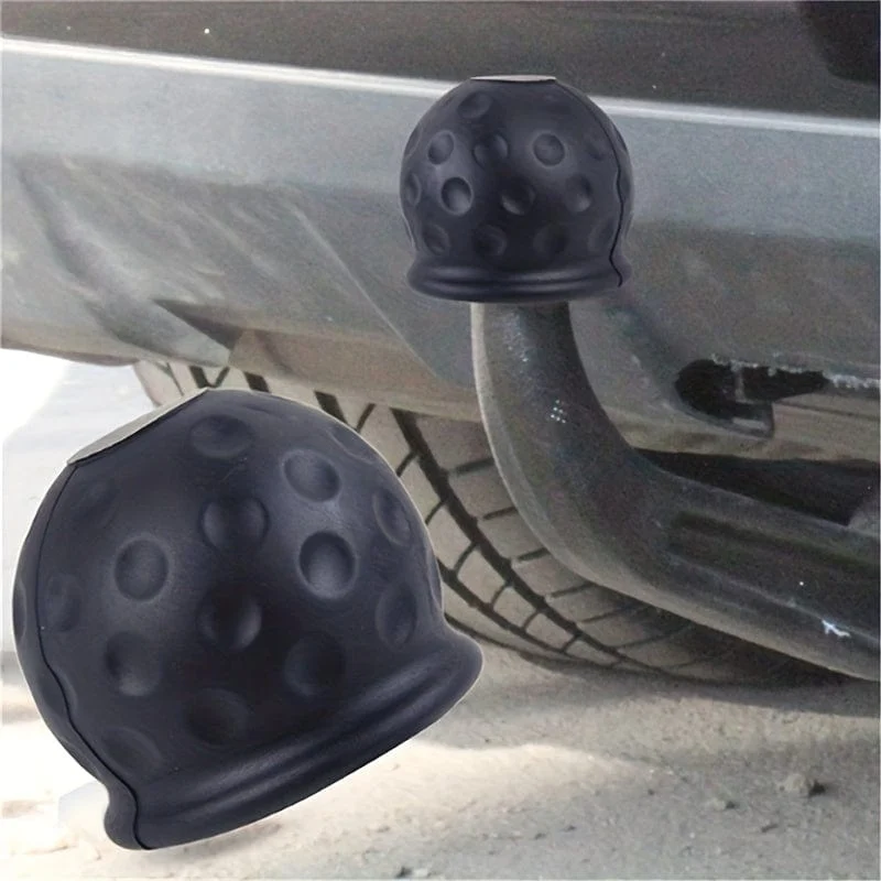 Universal Tow Bar Ball Abdeckung Kappe Ball Haube Für Anhänger Schützen Gummi Säure Alkali Widerstand Auto Zubehör Reparatur Werkzeug