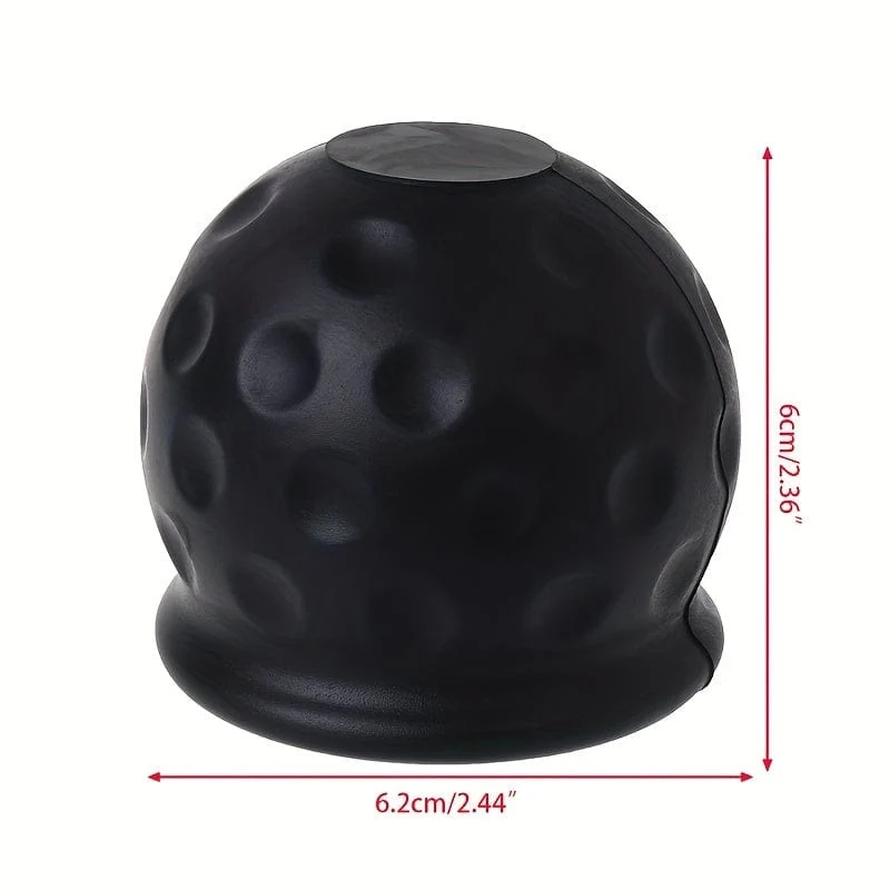 Universal Tow Bar Ball Abdeckung Kappe Ball Haube Für Anhänger Schützen Gummi Säure Alkali Widerstand Auto Zubehör Reparatur Werkzeug