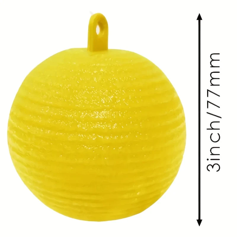 1 Stück/6 Stück Fruchtfliegenfallen, klebrige Fallen, Mückenfallen, fliegende Insekten, Fallen, Kugel für drinnen und draußen, Haus, Küche, Pflanzen, Bäume, fliegende Insekten, Schädlingsbekämpfung