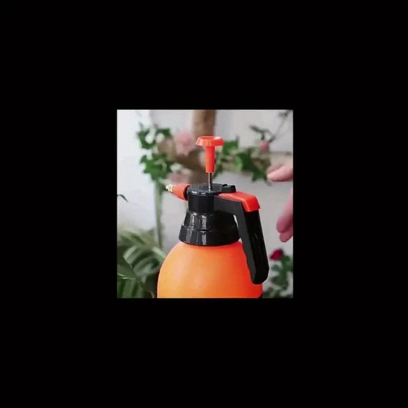 1 Stück, 2 l Gießkanne, Luftdruck-Bewässerungssprüher, Gartenpumpensprüher, 0.5 Gallonen handgehaltene Rasen-Drucksprühflasche mit verstellbarer Messingdüse zum Bewässern von Blumenrasen, zum Reinigen und Waschen zu Hause