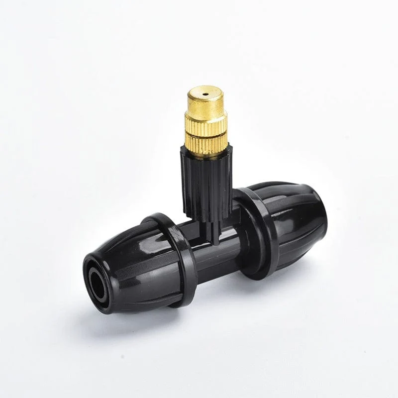 10 stücke Automatische Bewässerung System Haushalt Zerstäubung Düse Anlage Spritzen Spray Staub Reduzierung Gartenarbeit Bewässerung Timer Düse