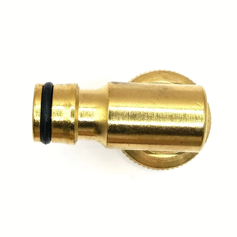 1 Satz Messing 90° Aktivitätsnippelverbinder, Gewindenippel Schnellstopfen G3/4 Innengewinde, Autowaschbewässerung Garten Holz Rasen Bewässerung Sprinkler Werkzeugzubehör