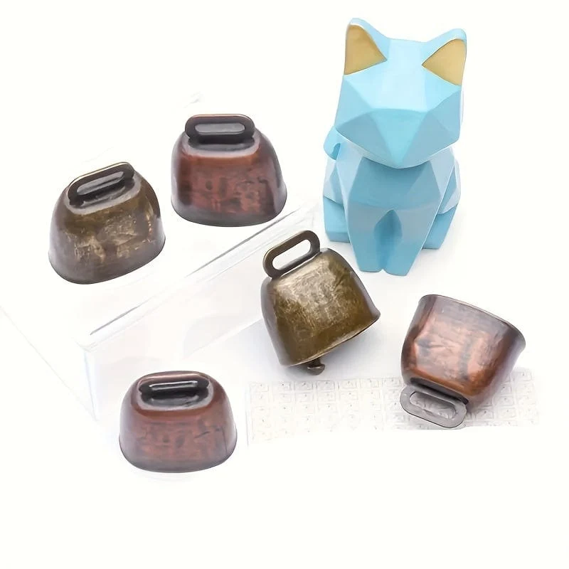 1 Stück super laute Kuhglocke, Schafglocke, Haustier-Anti-Verlust-DIY-Glocke, Windglocken-Anhänger, Vintage-Metall-Kuhglocke, Rinder, Pferd, Schafweideglocke, Nutztier-Anti-Verlust-Glocke, lautes und klares DIY-Zubehör für die Verbreitung