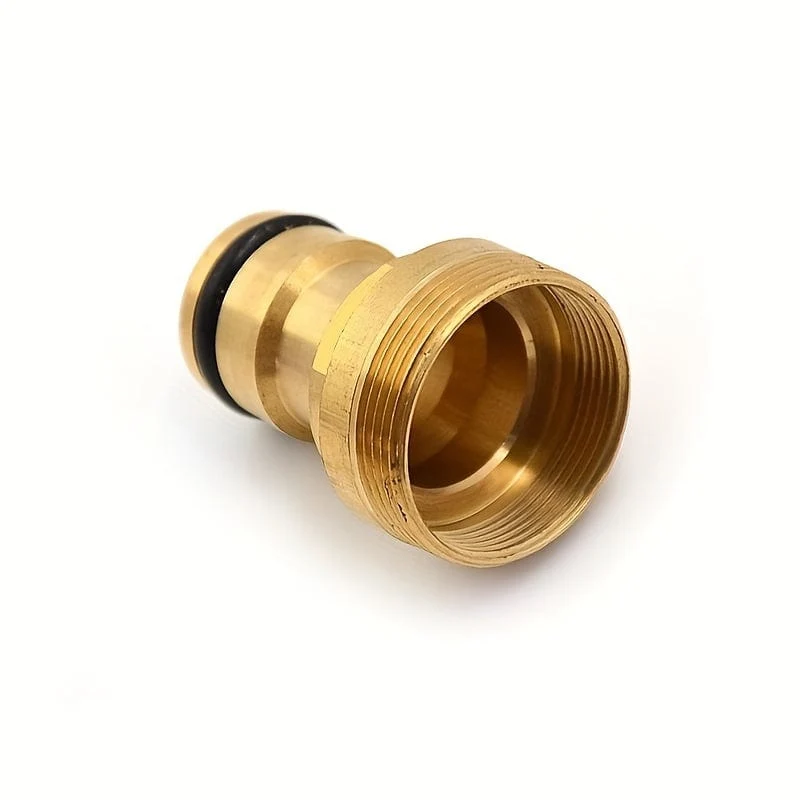 1pc Messing Männlichen Schnell Stecker Adapter Garten Wasser Schlauch Rohr Wasserhahn Anschluss Sanitär Armaturen