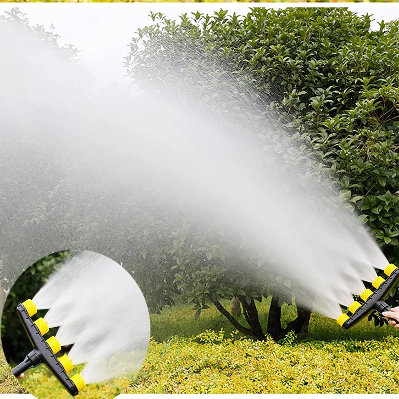 1 Stück Gartenschlauch-Düsensprüher, Druckdüse mit einstellbaren Bewässerungsmustern, Schlauchaufsatz-Sprayer, Schlauchkopfdüsen-Sprühpistole zum Bewässern von Pflanzen, Duschen von Haustieren, Waschen von Autos, Reinigen