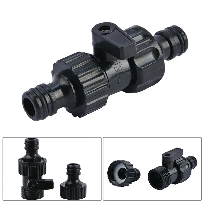 1pc Langlebig Garten Schlauch Rohr Abschaltung Ventil Schlauch Rohr Schnell Anschluss Fitting Anschluss Für Garten Bewässerung