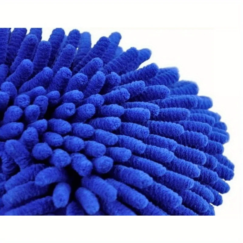 Auto-weiches Handtuch, Mikrofaser-Chenille-Waschhandschuh, Korallen-Fleece-Handschuh für Auto