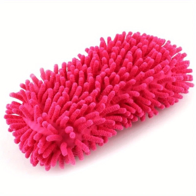 Auto-weiches Handtuch, Mikrofaser-Chenille-Waschhandschuh, Korallen-Fleece-Handschuh für Auto