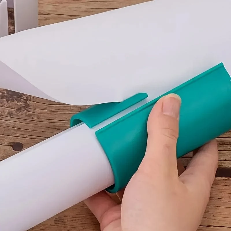 1 Stück Geschenkpapierschneider, ABS, zylindrischer Papierschneider, Autofolien-Schneidwerkzeug, Autofolien-Installationspapierschneider, Geschenkverpackung, rundes Schneidwerkzeug
