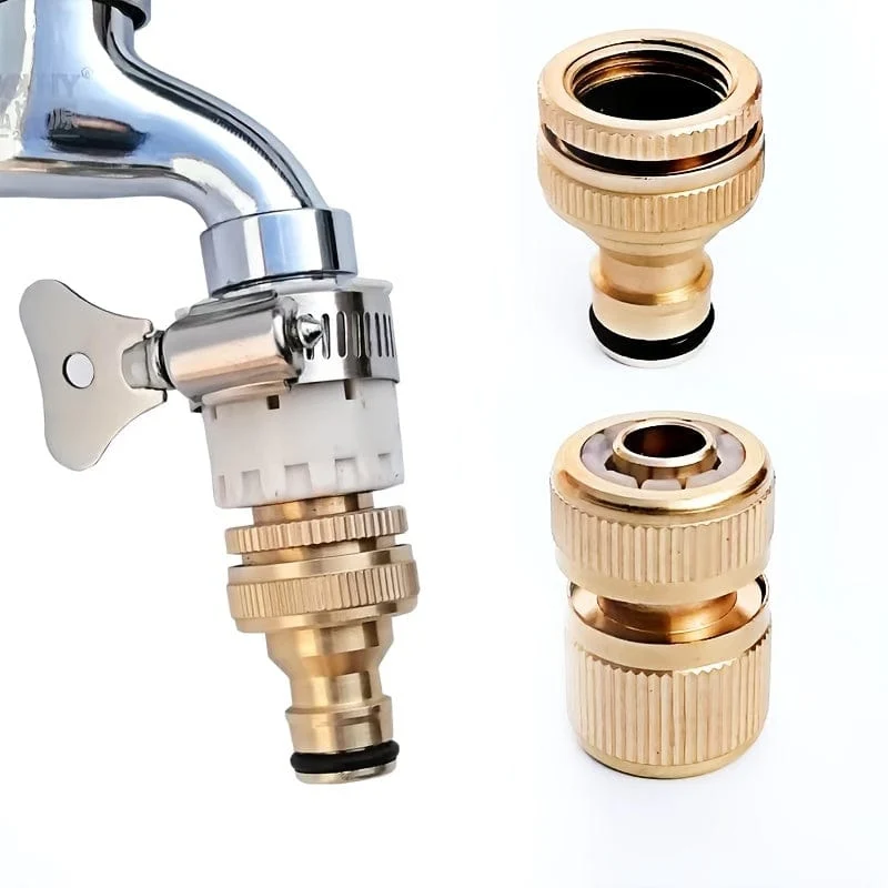 1 Set 18mm ~ 32mm Universal Küche Wasser Schlauch Adapter Metall Wasserhahn Anschluss Mixer Schlauch Adapter Rohr Joint Fitting Garten Bewässerung Werkzeuge