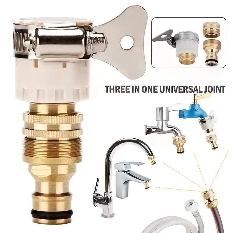 1 Set 18mm ~ 32mm Universal Küche Wasser Schlauch Adapter Metall Wasserhahn Anschluss Mixer Schlauch Adapter Rohr Joint Fitting Garten Bewässerung Werkzeuge