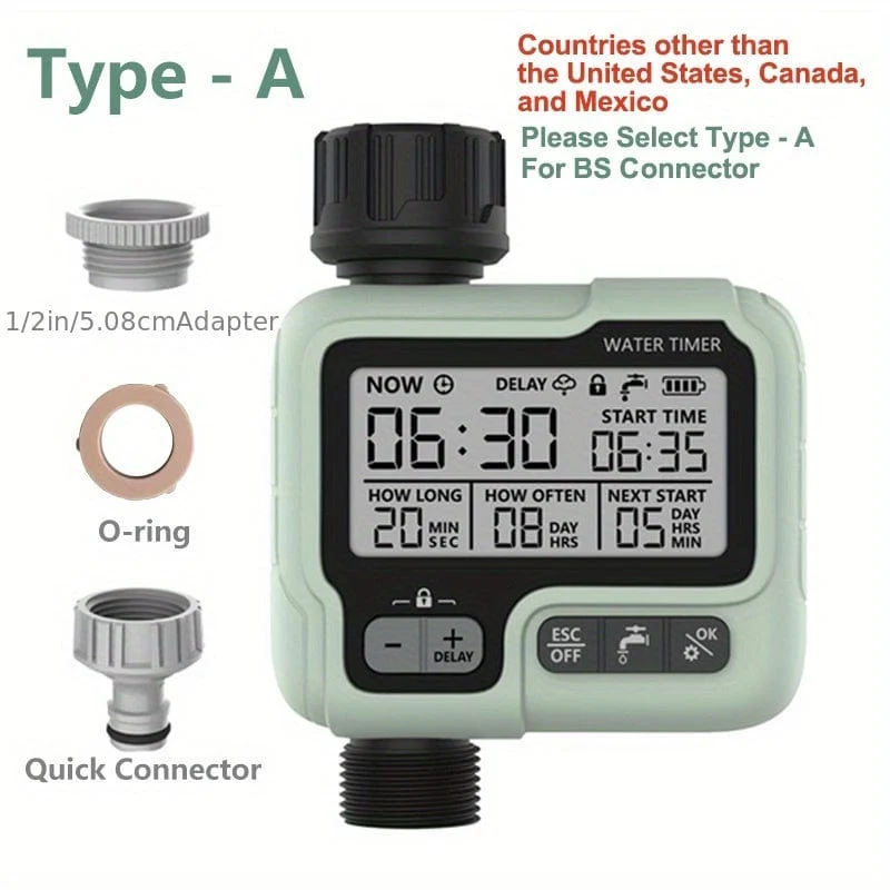 1pc HCT-322 Automatische Wasser Timer Garten Digitale Bewässerung Maschine Intelligente Sprinkler Timer Im Freien Verwenden, Um Wasser und Zeit