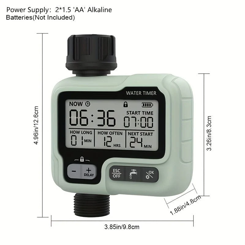 1pc HCT-322 Automatische Wasser Timer Garten Digitale Bewässerung Maschine Intelligente Sprinkler Timer Im Freien Verwenden, Um Wasser und Zeit