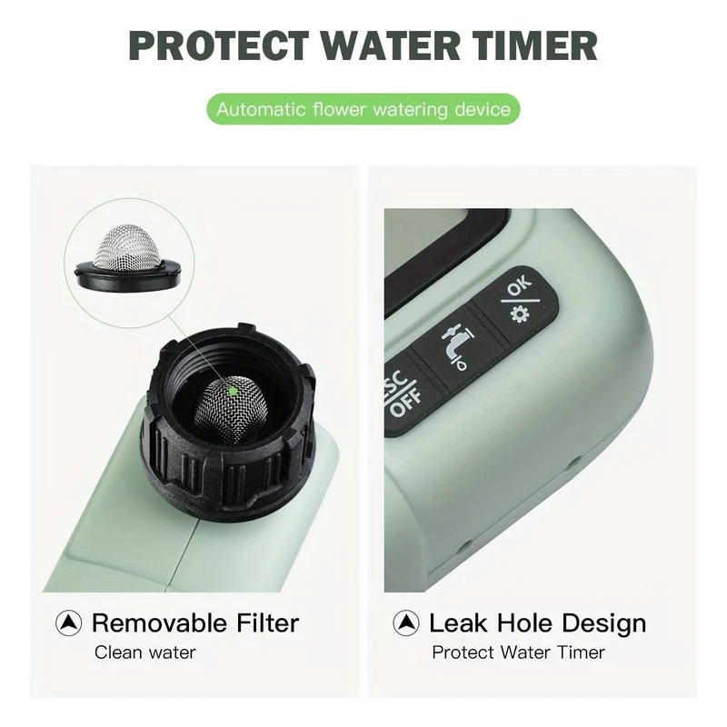 1pc HCT-322 Automatische Wasser Timer Garten Digitale Bewässerung Maschine Intelligente Sprinkler Timer Im Freien Verwenden, Um Wasser und Zeit