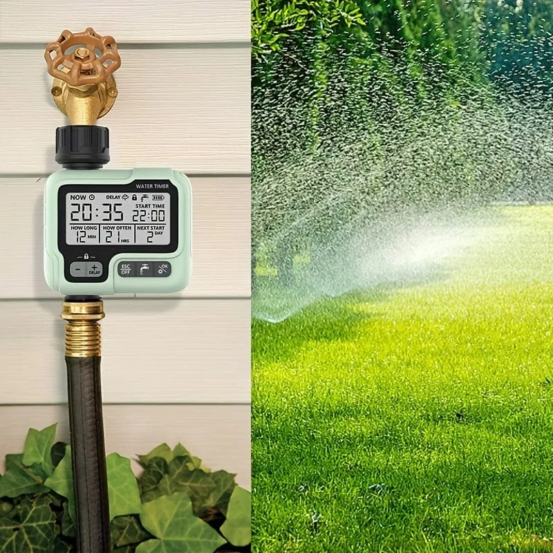 1pc HCT-322 Automatische Wasser Timer Garten Digitale Bewässerung Maschine Intelligente Sprinkler Timer Im Freien Verwenden, Um Wasser und Zeit