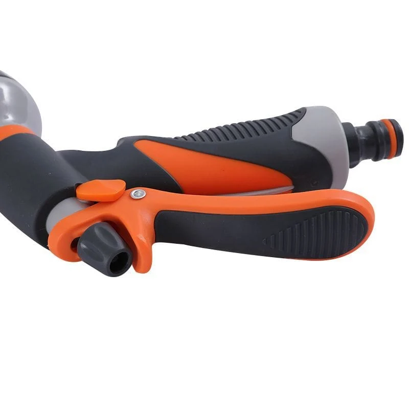 1 Set, acht Funktionen, Gartenbewässerung, Blumen, Autowaschwasserpistole, 8 Funktionen, Beutelkleber, verstellbare Wasserspritzpistole, Autowaschpistole