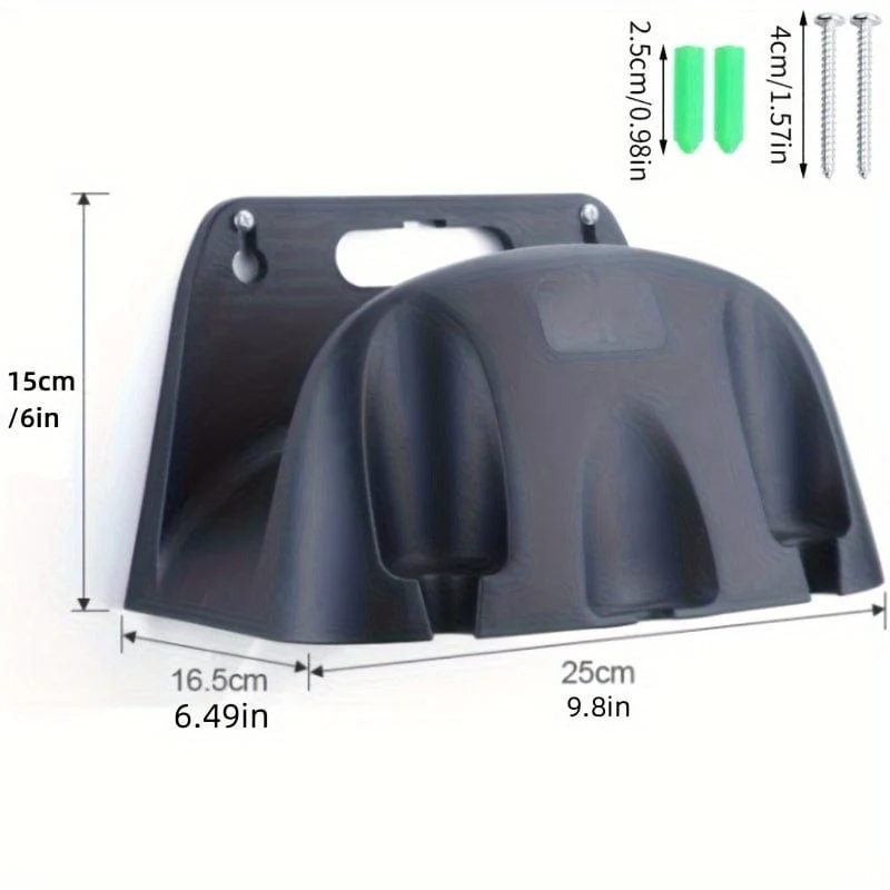 1 Packung, Schlauchhalter, robuste Wandhalterung, Haken für Gartenschlauch/erweiterbar/Schlauchaufroller/Wasser/Tasche/flexibel/magischer Schlauch