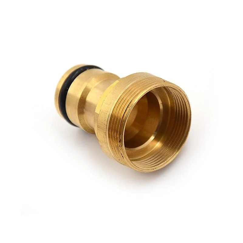 1 Stück Messing-Schnellanschluss-Gartenschlauch-Wasserhahn-Adapter – schließen Sie Ihre Wasserleitung einfach an.