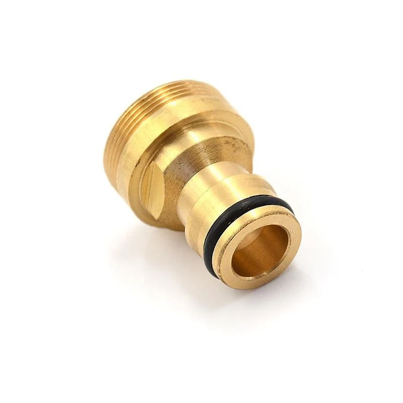 1 Stück Messing-Schnellanschluss-Gartenschlauch-Wasserhahn-Adapter – schließen Sie Ihre Wasserleitung einfach an.