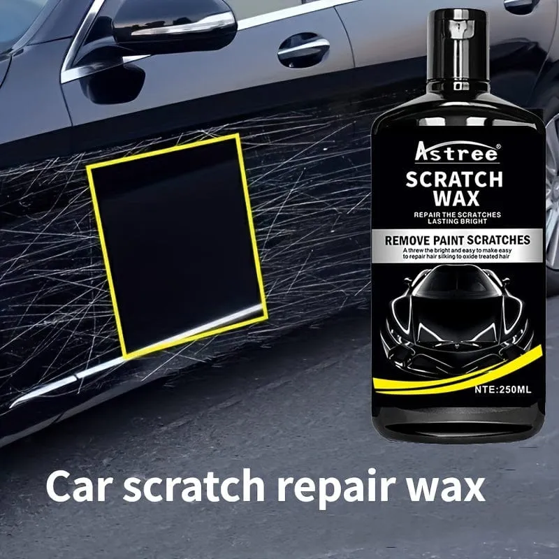 250ml Auto Kratzer Reparatur Polierwachs Set Anti Kratzer Autozubehör Lackpflege Werkzeug Kratzerentferner für die Autopflege