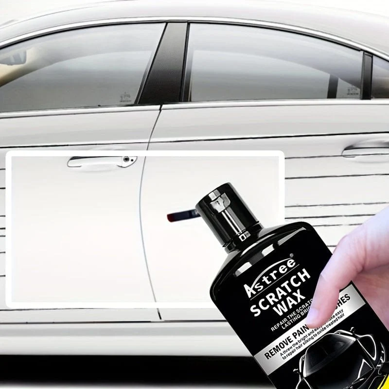 250ml Auto Kratzer Reparatur Polierwachs Set Anti Kratzer Autozubehör Lackpflege Werkzeug Kratzerentferner für die Autopflege