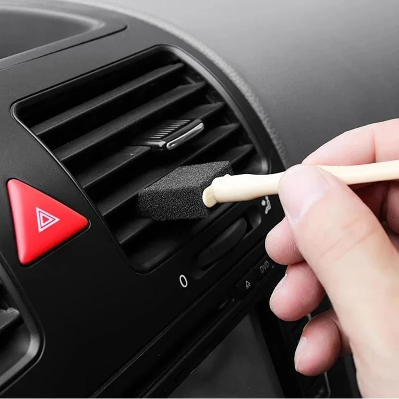 Auto Klimaanlage Vent Reiniger Reinigung Pinsel Detaillierung Peeling Pinsel Outlet Waschen Duster Staub Entfernung Auto Innen Clean Tool